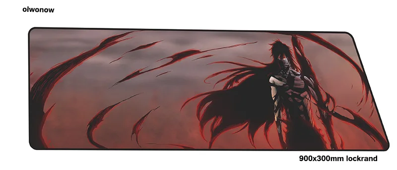 BLEACH Коврик для мыши 900x300x2 мм заказной игровой коврик для мыши геймерский коврик Персональный Игровой Компьютерный стол padmouse коврики для игровой клавиатуры - Цвет: Size 900x300x2mm