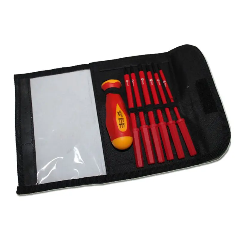 7 в 1 набор многофункциональных отверток Магнитный хром ванадиевой сплав сталь