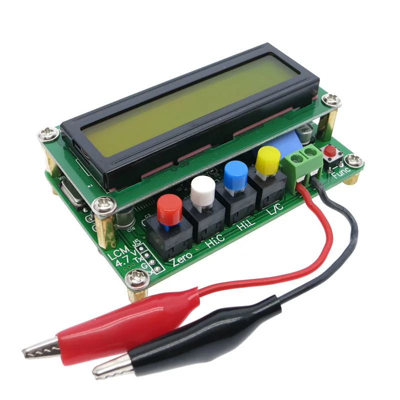 Цифровой ЖК дисплей высокой точности индуктивность емкость L/C метр конденсатор