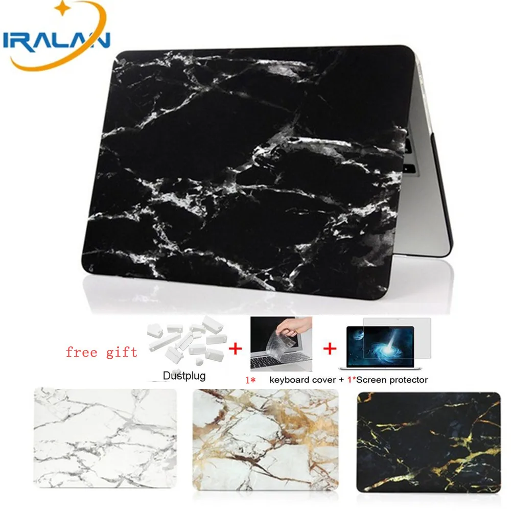 Мраморная текстура жесткий чехол для Apple Macbook Air Pro retina 11 12 новый 13 A1932 2018 3 15 Touch Bar A1989