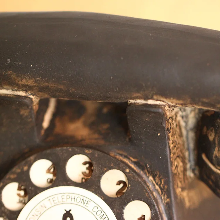 NEW American Nostalgia Style Retro Telephones Home Decor Crafts Receiver Telephone Mode Vintage Bar Decorative ornaments | Дом и сад