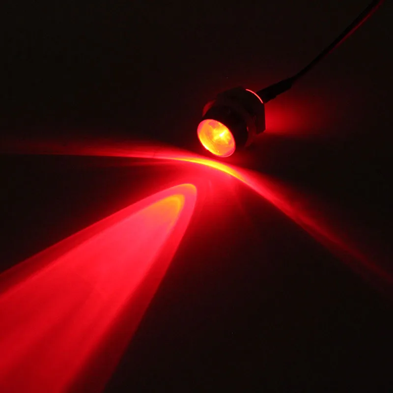 F10mm Автомобильная лодка LED + металлический держатель 10R DC5V/12В