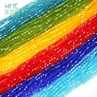 Разноцветные 145 шт. 3 мм двухконусные Австрийские хрустальные бусины, стеклянные бусины с шармами, бусины-разделители для самостоятельного изготовления ювелирных украшений