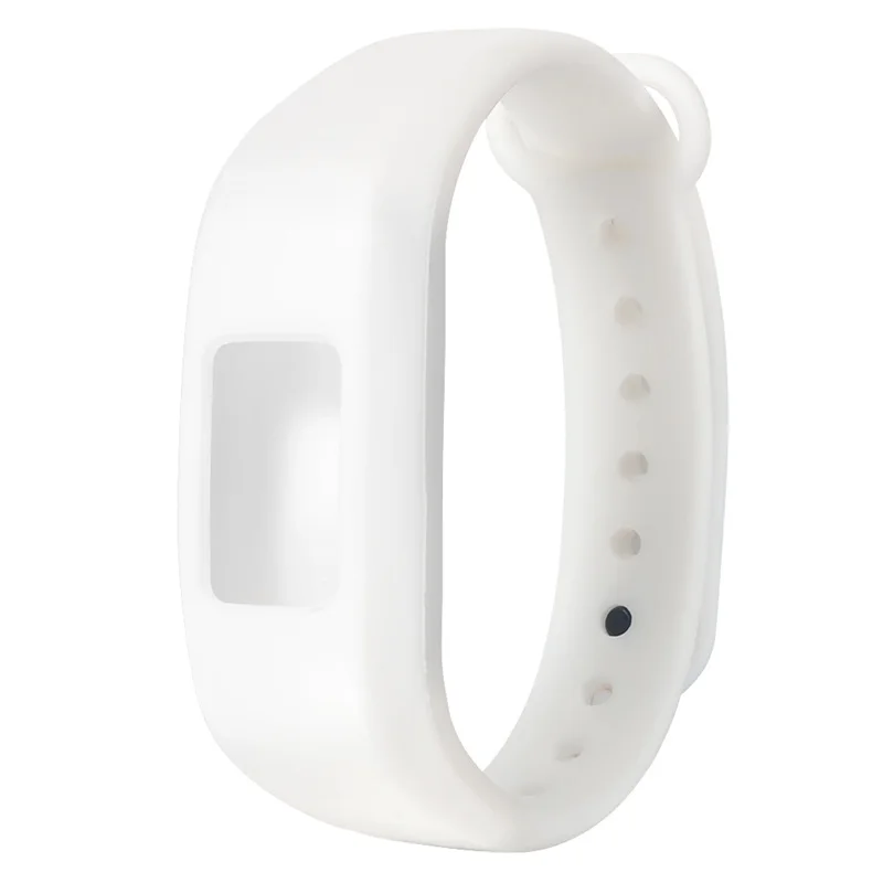 White Силиконовый ремешок для часов Garmin vivofit 3 ремешок, умный Браслет, спортивный ремешок для часов, детский сменный Браслет для Vivofit JR JR2 Band - Цвет: White