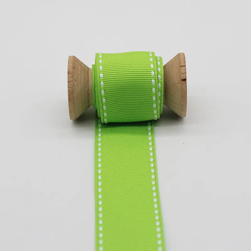 25mm Stitch AppleGre 3/" 9 мм Petersham однотонные ленты светильник Орхидея слоновая кость Небесно-Голубой 25 мм 1" Полосатый Черно-белый полосатый Печатный для рукоделия - Цвет: 25mm Stitch AppleGre