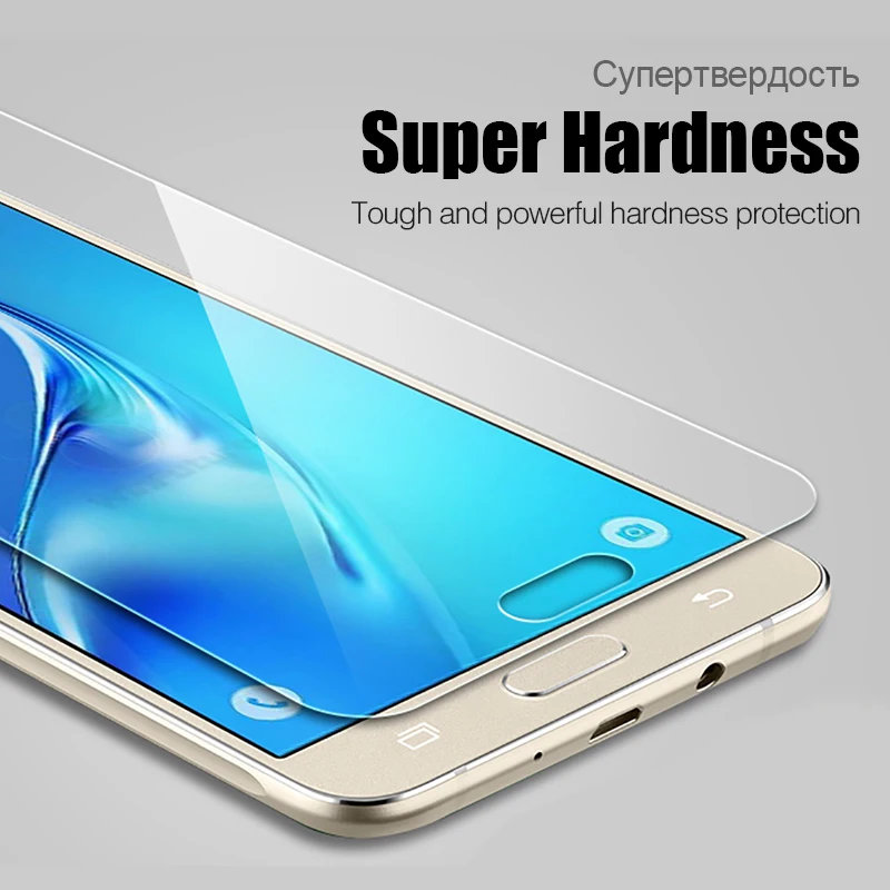 Для samsung Galaxy J1 J3 J5 J7 A3 A5 A7 Grand Prime S7 S6 S5 S4 закаленное Стекло прозрачная передняя Экран защитный чехол для телефона