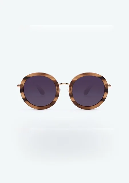 round TS brown Новые оригинальные Xiaomi Mijia Кастомизация TS нейлоновые поляризованные солнцезащитные очки ультратонкие легкие предназначены для путешествий на открытом воздухе - Цвет: round TS brown