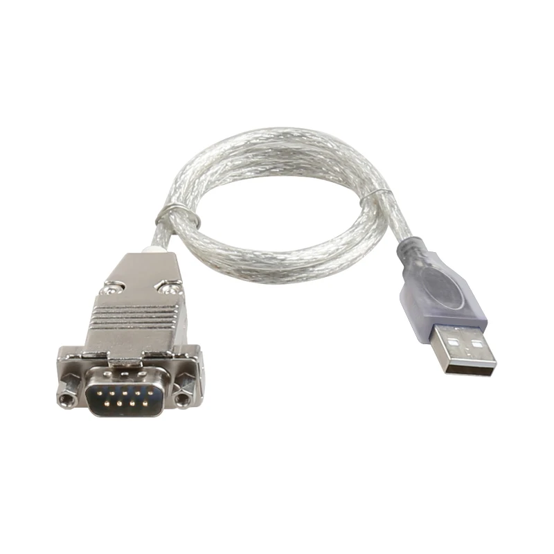 Высококачественный переходник с USB на RS232 DB9 последовательным кабелем чипсетом