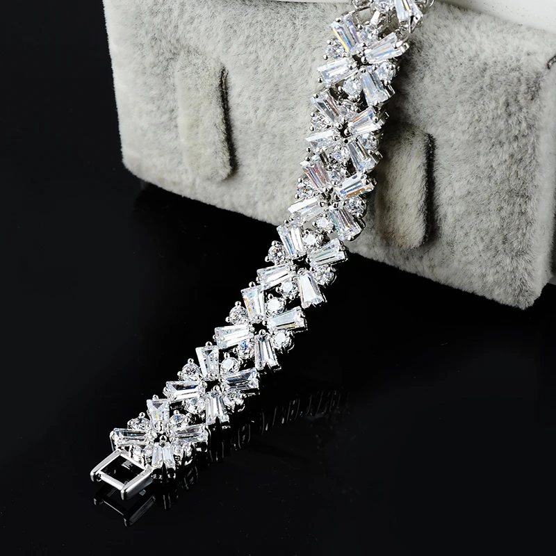 Sellsets новый стиль прозрачный циркон браслет и Модный Цирконий украшение с