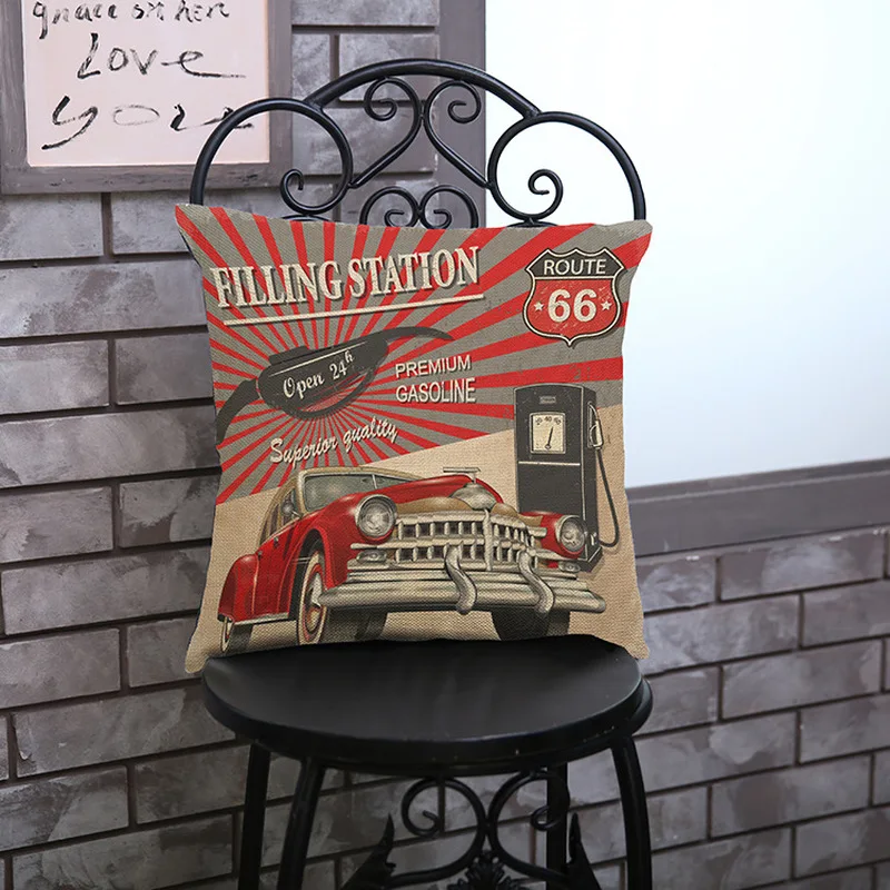 Международная торговля новинка автомобильная наволочка из хлопка и льна для