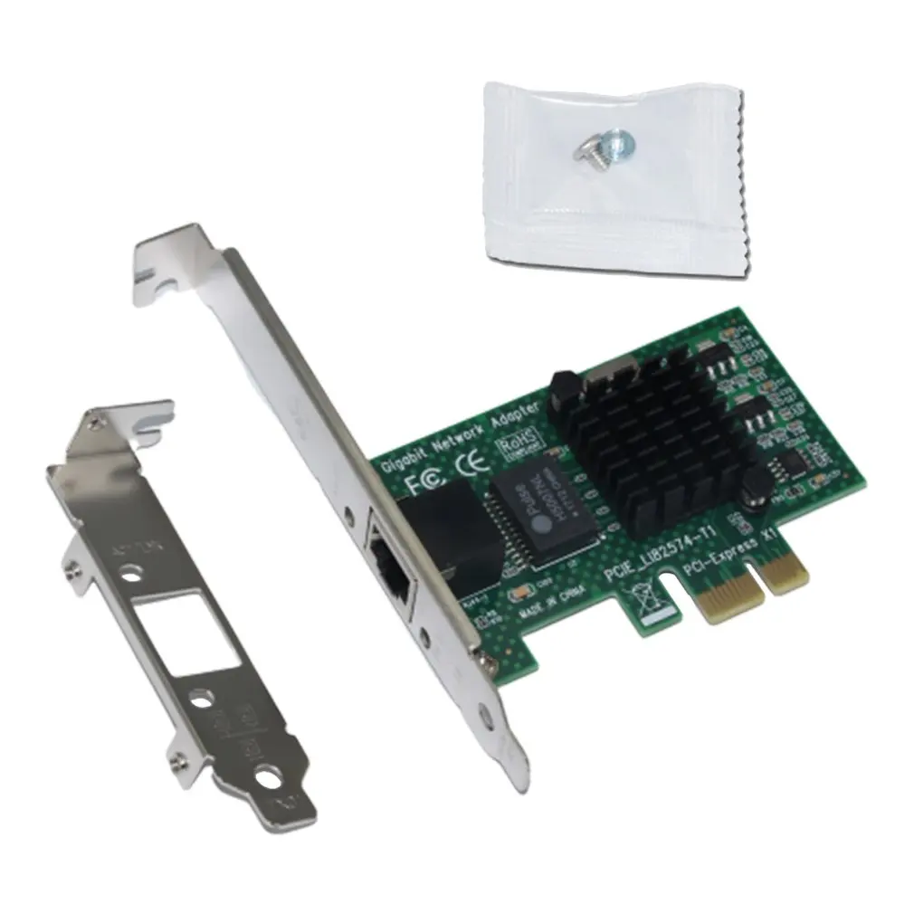 Настольный компьютер Pci E гигабитная Lan Карта Intel82574L/9301Ct сервер 1000M сетевая карта