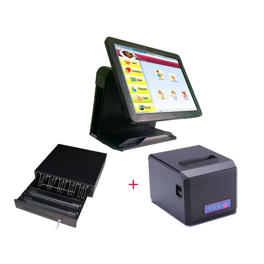 Кассовый аппарат от производителя POS 15-дюймовый TFT ЖК-дисплей розничная продажа