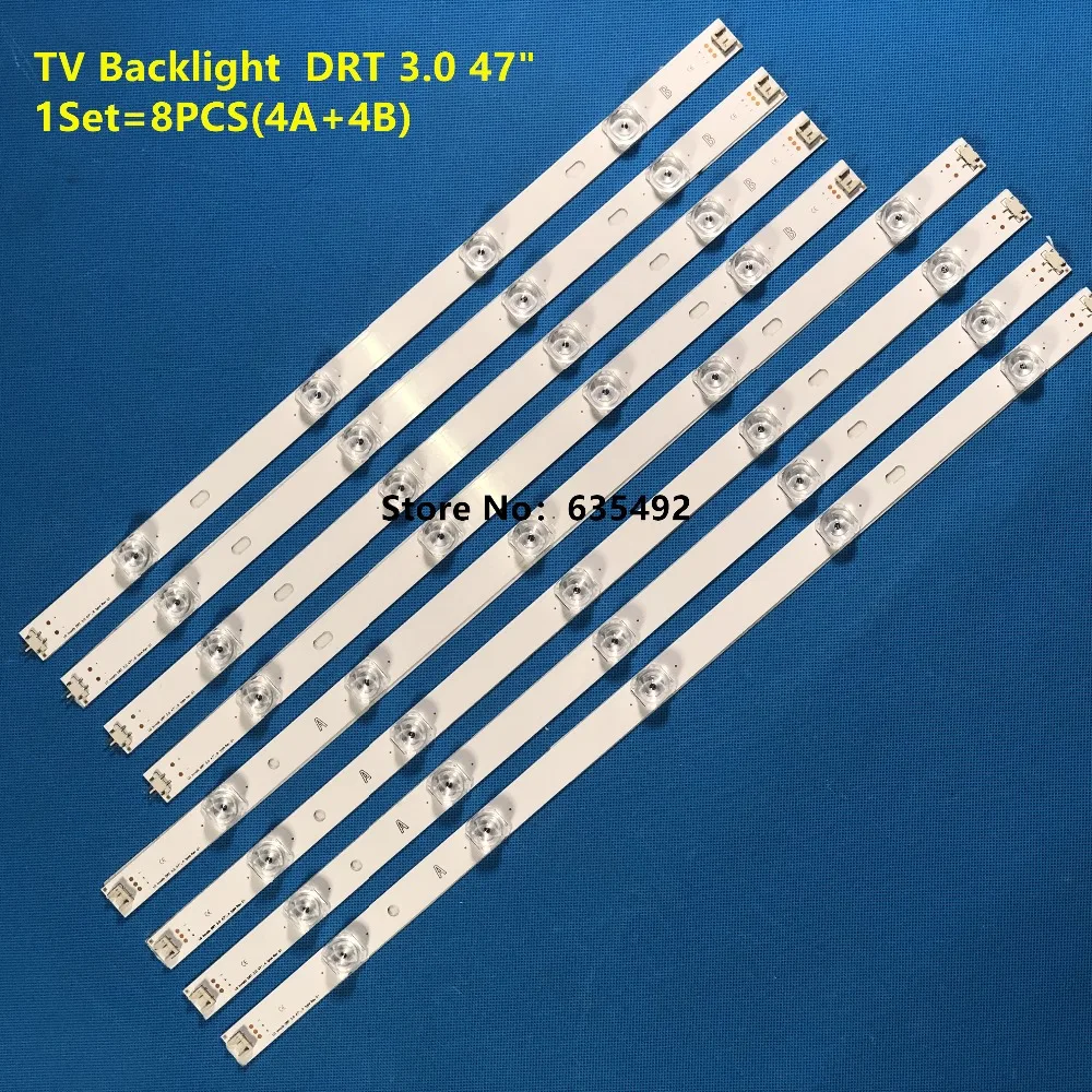 Светодиодный подсветка полосы массив для LG 47 дюймов ТВ LC470DUE innotek DRT 3 0 A/B Тип 47LY540S