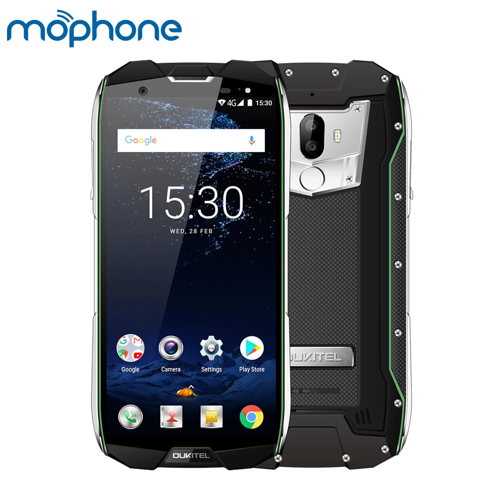 OUKITEL WP5000 мобильный телефон Android 7 1 Helio P25 Восьмиядерный 5 &quot18:9 HD + 6 ГБ ОЗУ 64 Гб 16MP 5MP