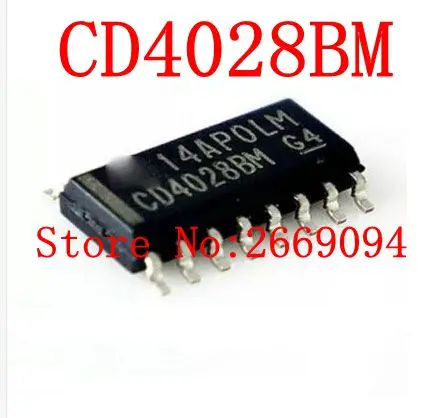 

100 шт./200 шт. CD4028BM SOP16 CD4028 SOP CD4028BM96 SMD новые и оригинальные IC Бесплатная доставка