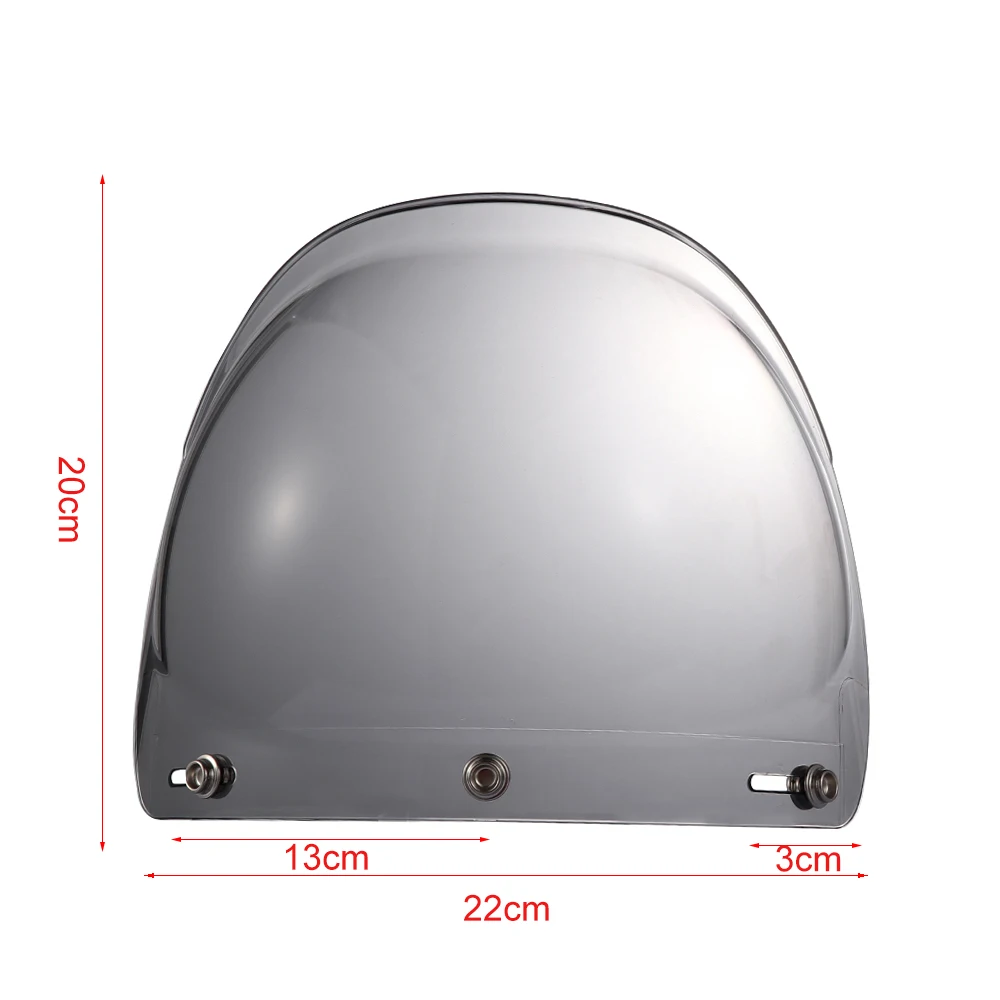 Motorcycle Helmet Lens + Frame Vintage Durable Bubble Visors Wind Shield Windscreen Riding Protection Security For Harley | Автомобили и