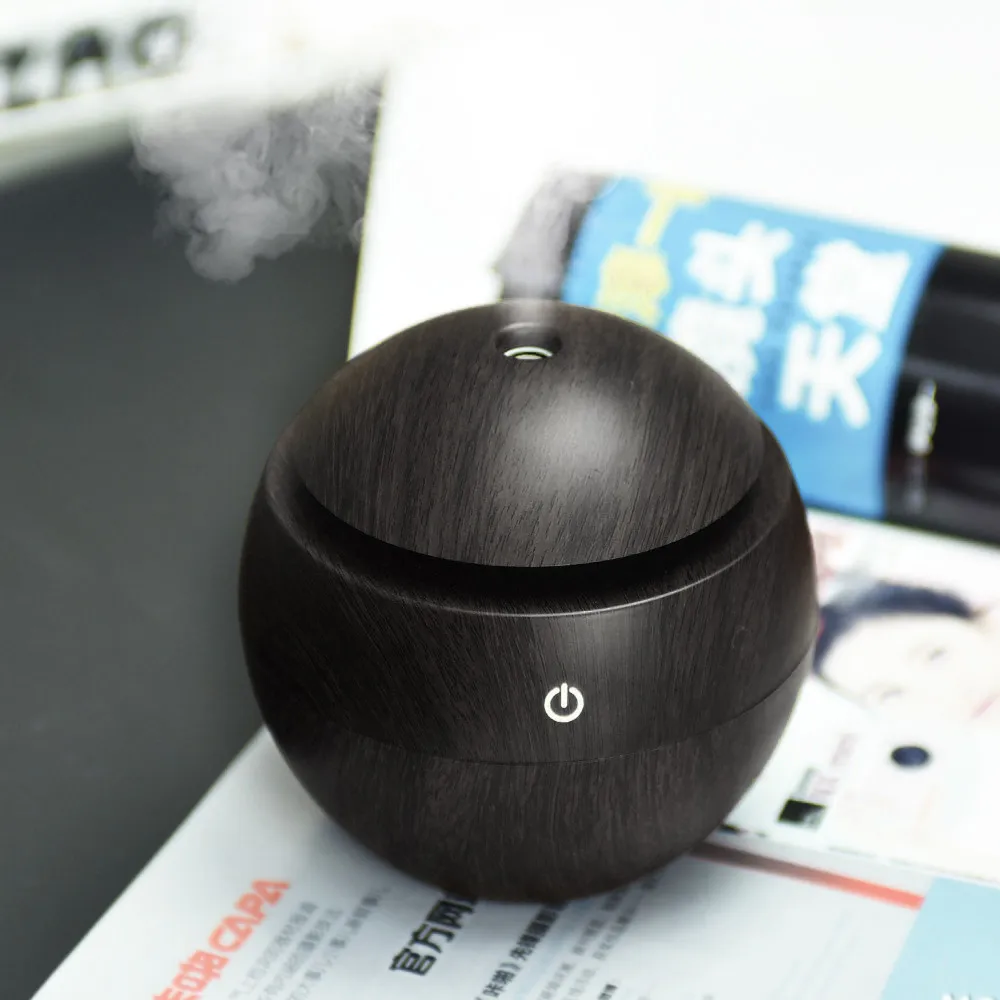 USB увлажнитель для ароматерапии под дерево офисный настольный Mmini парфюмерная