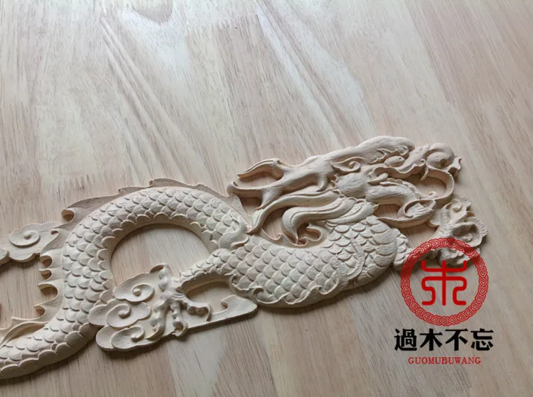 Не забудьте о деревянной резьбе по дереву Dongyang Ssangyong youlongxifeng круглый угол дракона