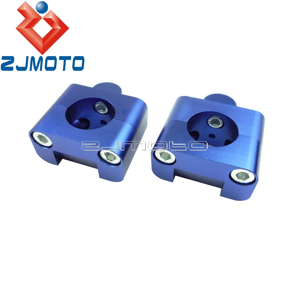 Переходники на руль мотоцикла 1 1/8 дюйма для Honda Yamaha Suzuki Motocross CNC алюминиевые 28 мм