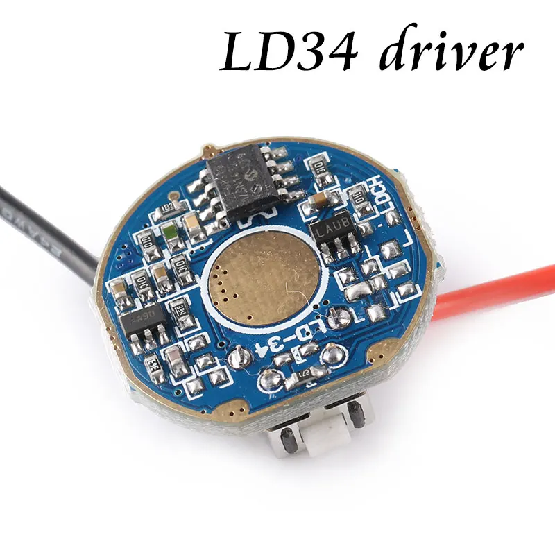Драйвер фонарика фонарик печатная плата LD34 драйвер