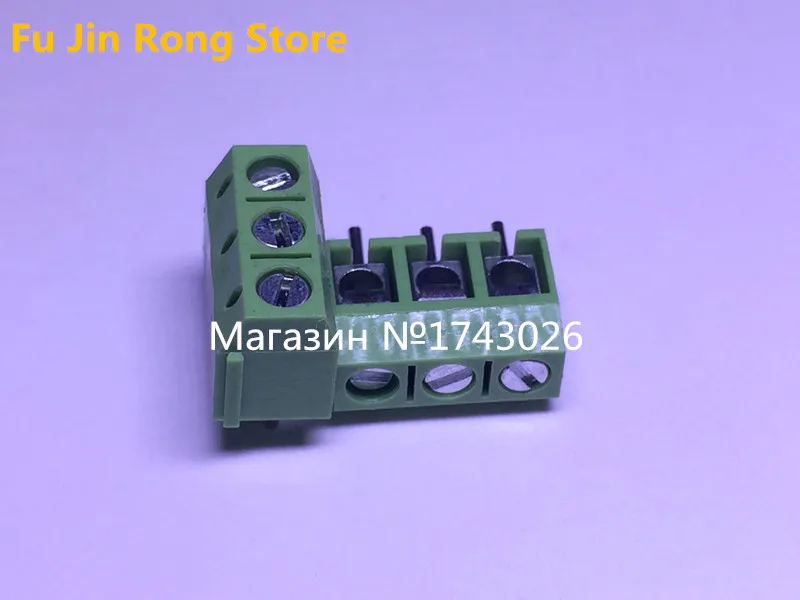 Высококачественный 10 шт. KF301-3P KF301 &quot+&quot винт 3Pin 5 0 мм прямой контакт PCB винтовой