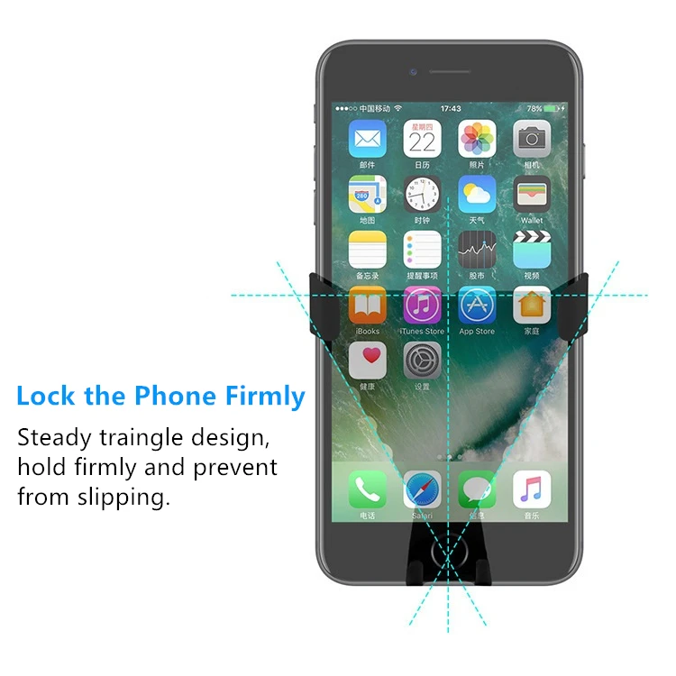 Автомобильный держатель для мобильного телефона Подставка LG Stylus 2 Plus/Nexus 5X/Q6 +/G Flex