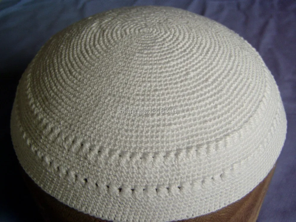 Большой размер высокого качества ручной работы трикотажные YARMULKE KIPPAH