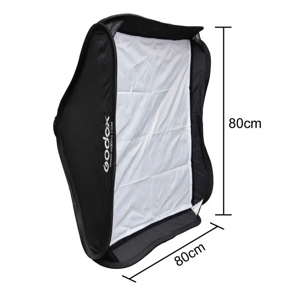 Godox 80x80 см складной Софтбокс диффузор Elinchrom крепление для студийного