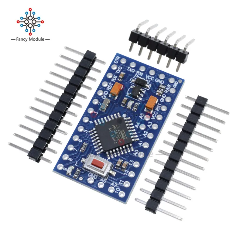 Мини плата контроллера модуля ATmega328P совместимая с Arduino Nano CH340 USB драйверами V3.0