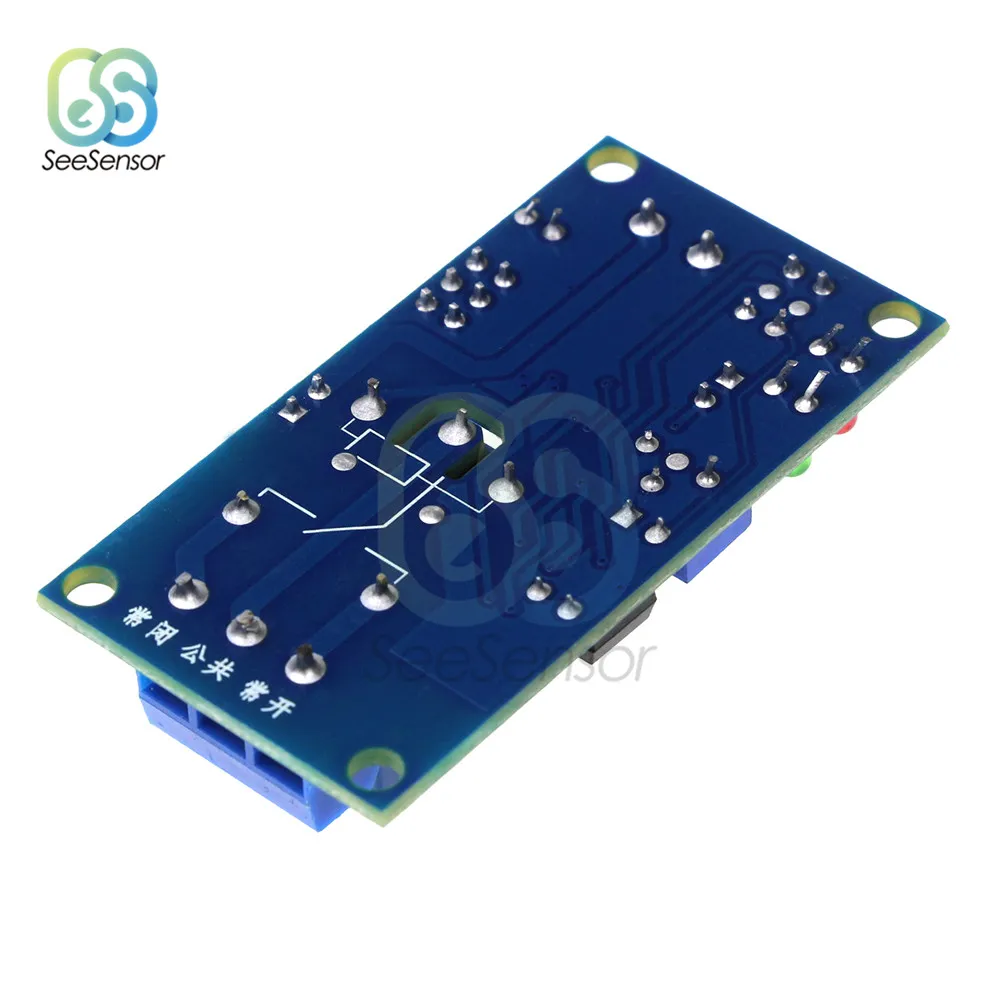 DC 12V реле задержки таймера переключатель модуля регулировки триггера