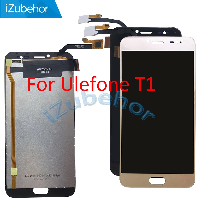 5 дюймовый экран IPS для Ulefone T1 LCD + кодирующий преобразователь сенсорного экрана в