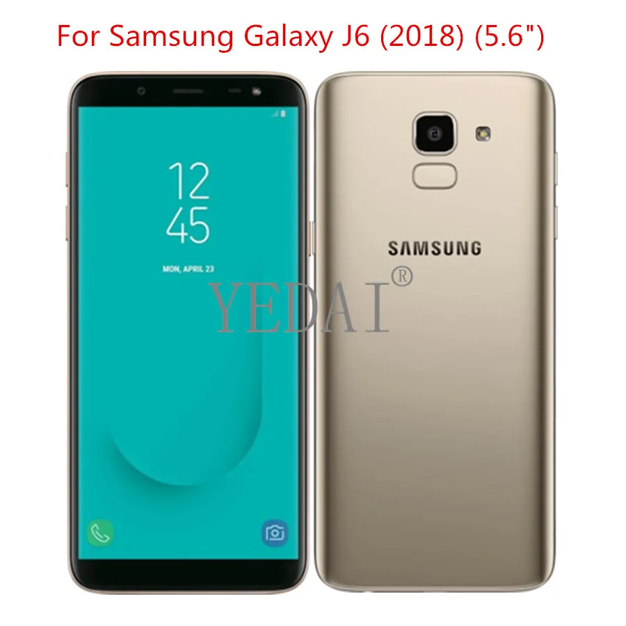 YEDAI для samsung Galaxy J6 2018 чехол бренд ультра тонкий прозрачный мягкий ТПУ защитный