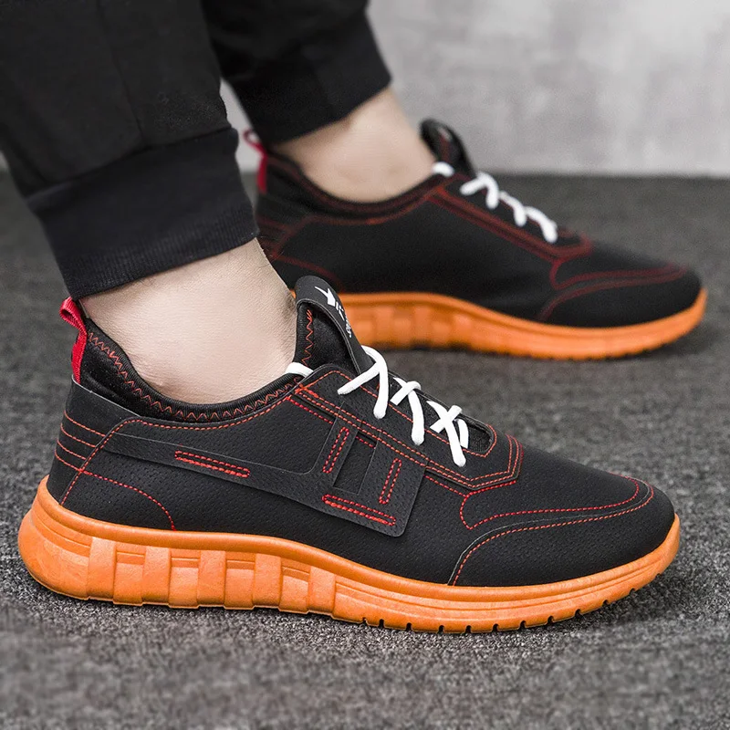 Fashion Men Sneakers Casual Shoes Summer Breathable Designer Lace Up Trainers Male Walking | Обувь