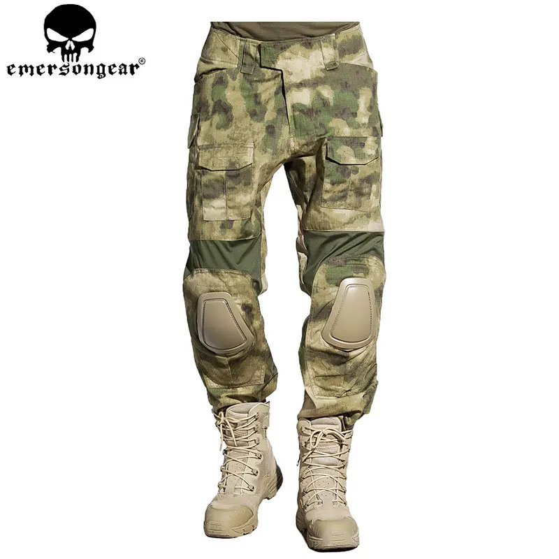 EMERSONGEAR Gen2 BDU боевая униформа тактическая рубашка брюки с налокотниками наколенники Военная камуфляжная одежда для охоты ATFG EM6922