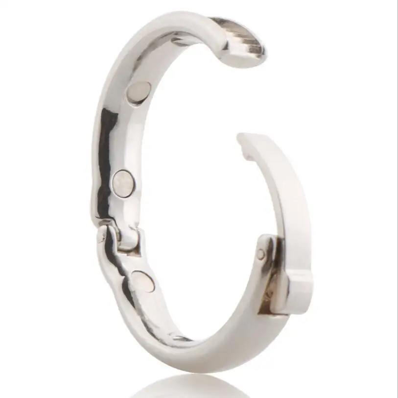 Магнит Петух кольцо металла пениса рукавом для мужчин Extender презервативы Секс