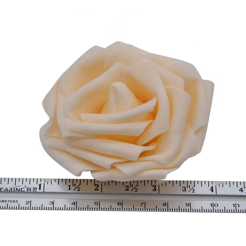 Искусственные розы из пенополиэтилена 8 см 30 шт. | Дом и сад