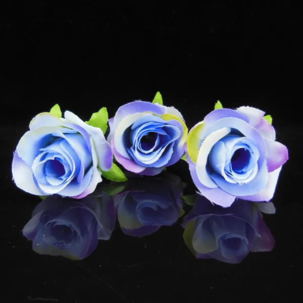 100 pcs High Quality Artificial Rose Flower Hair Clips Pins Wedding Party Woman Fascinator | Украшения и аксессуары