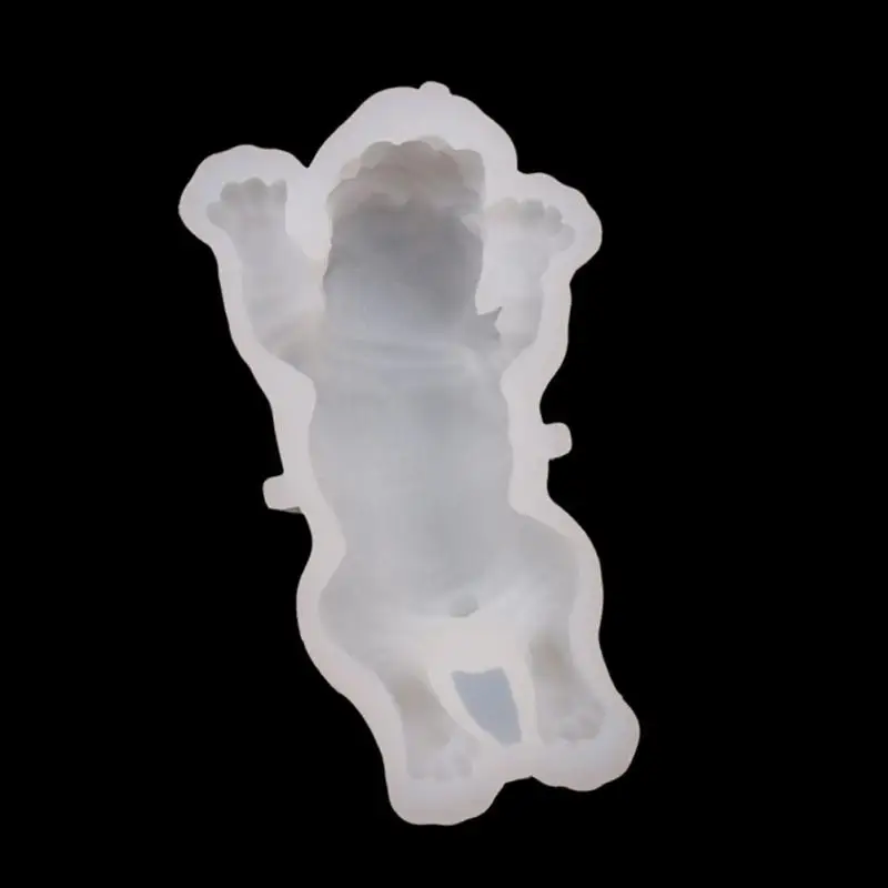 Силиконовый мусс 3D мороженое украшение собака карамельный пудинг торт плесень