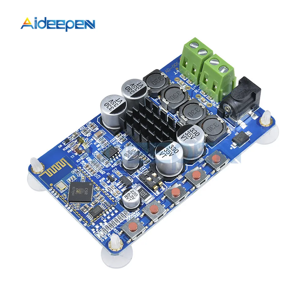 TDA7492P 50 Вт+ 50 Вт двухканальный усилитель беспроводной Bluetooth 4,0 аудио приемник Цифровой усилитель платы 2,1 интерфейс 8~ 25 В постоянного тока