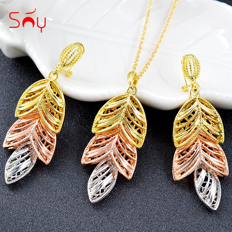 Ювелирная фурнитура Sunny Jewelry 2021 женские комплекты украшений ожерелье этнические