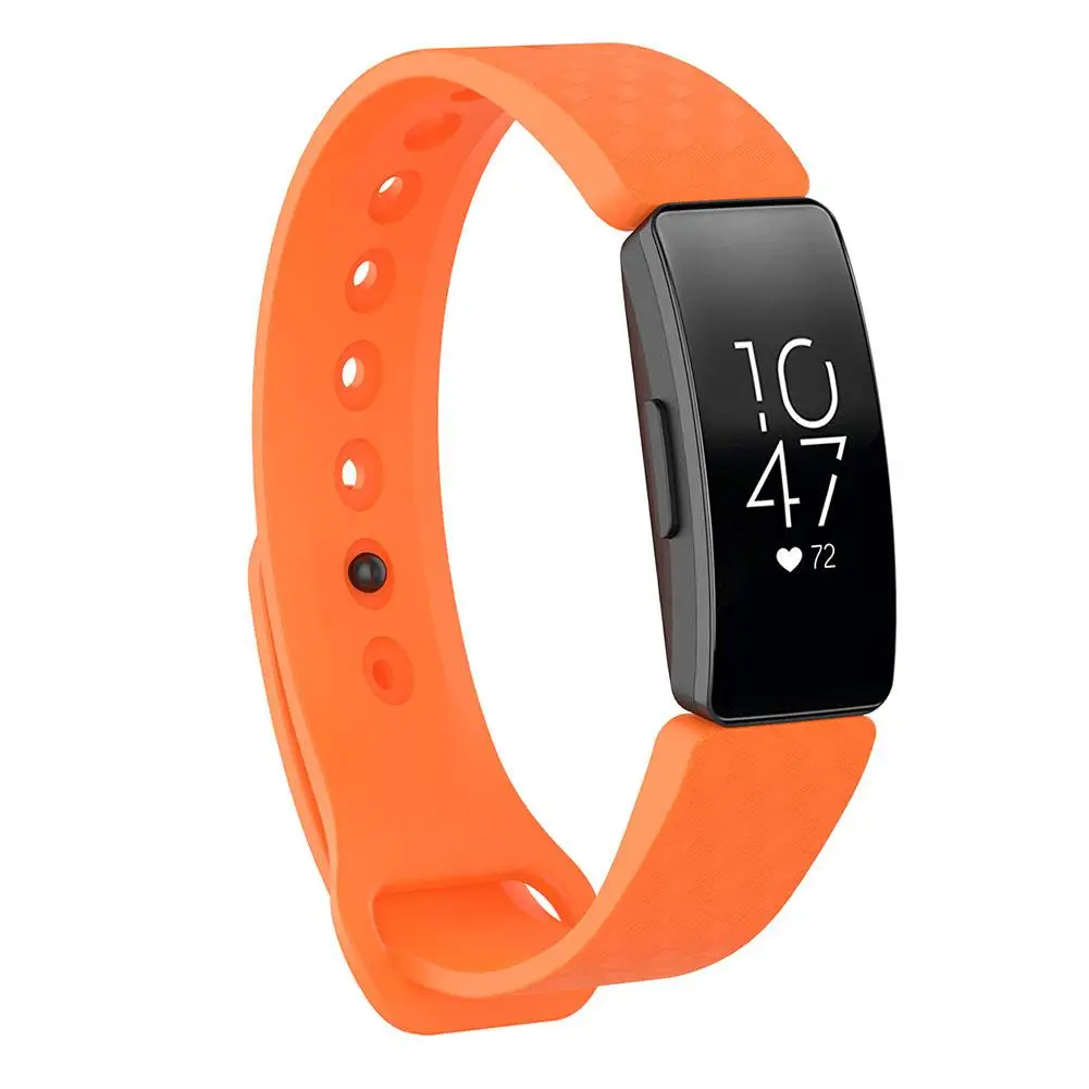 2 размера силиконовый сменный ремешок 3D текстура мягкие спортивные часы браслет