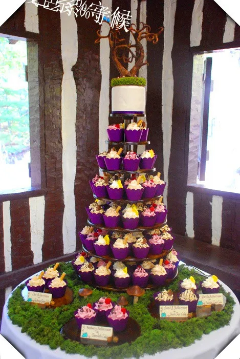 

Акриловая подставка для торта для свадебной вечеринки/7-уровневая кристально чистая акриловая круглая подставка для свадебного торта