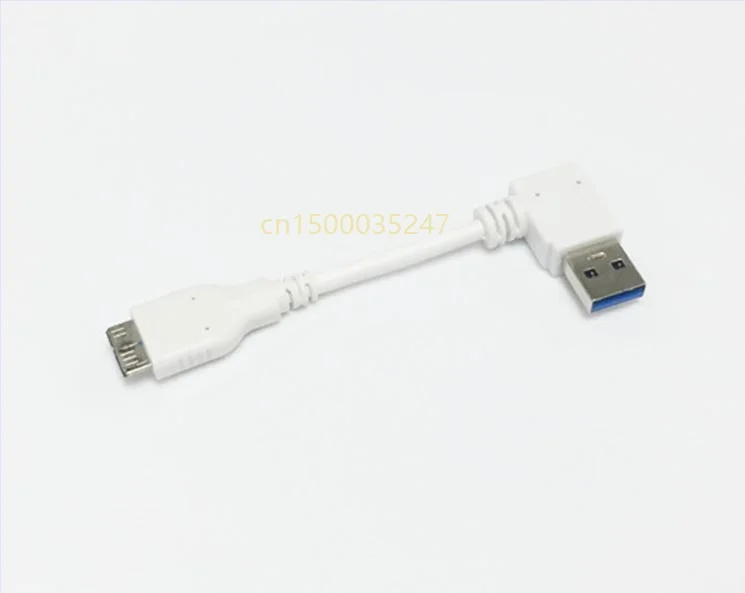 Usb3.0 ультра-короткий локоть Micro-B линия передачи данных зарядный кабель для мобильного жесткого диска длина 10 см