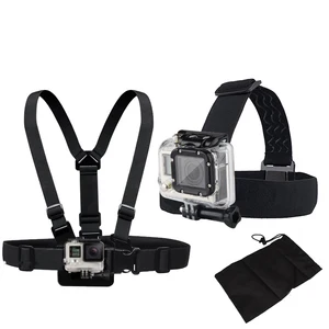 Аксессуары для GoPro Xiaomi yi 4K Hero 10987654 Session нагрудный ремень набор ремней для головы плечевой ремень для SJCAM Go Pro
