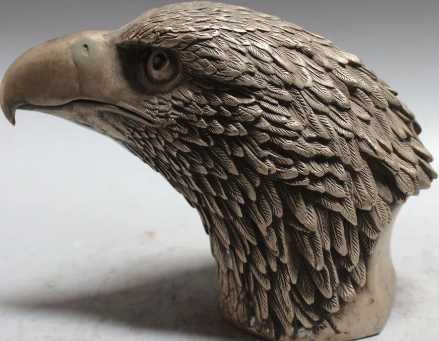 Декоративная бронзовая фабричная статуя тибетского серебра 10 дюймов китайская