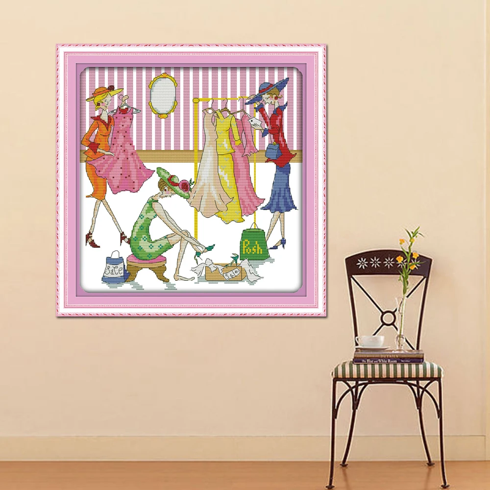Набор для вышивки крестиком Joy Sunday K503|joy sunday|cross stitch kitsembroidery diy |