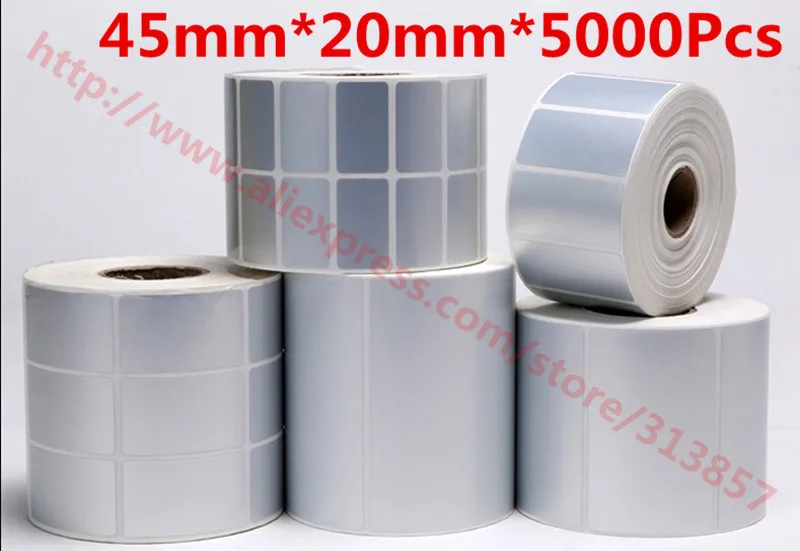 Бесплатная доставка пустые наклейки ручной работы 45*20 мм * 5000 шт. матовые