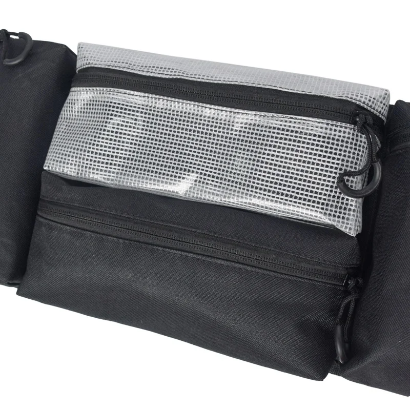 

2019 New ATV Accessories Black UTV Large Roll Cage Organizer Ammo Storage Cargo Bag Easy Install