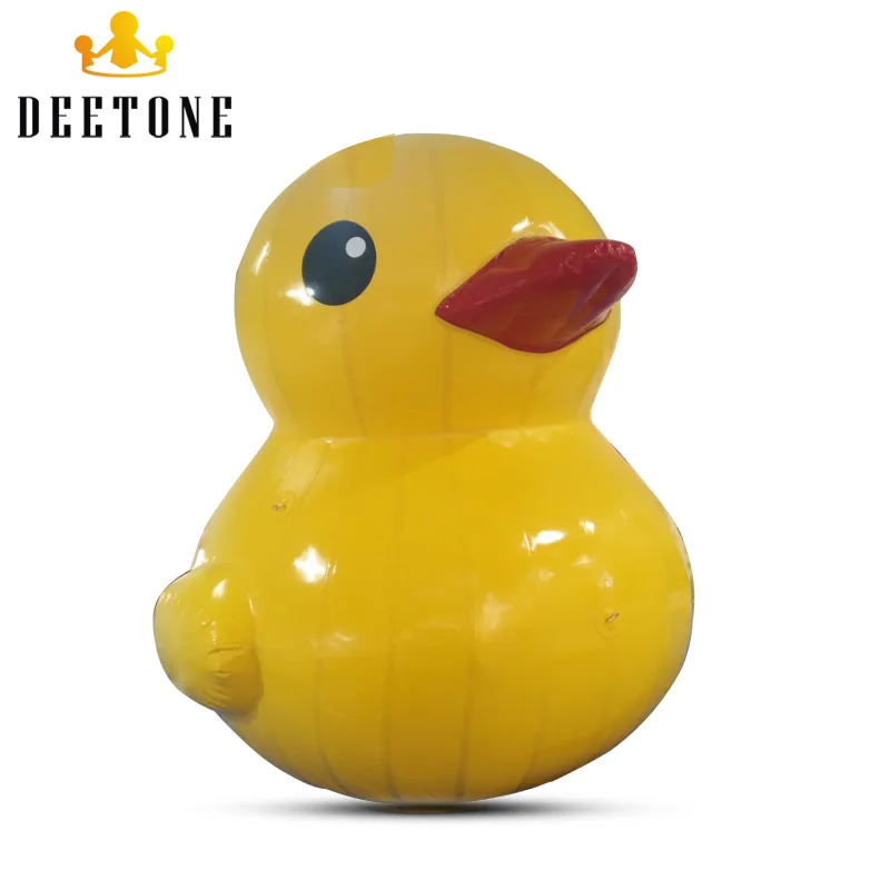 Уличная гигантская надувная Желтая резиновая утка DEETONE для водных мероприятий |
