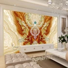 Большие фото на заказ, 3d европейские королевские домашние декорации, цветы, искусство, 3d обои, роспись стен, настенная живопись